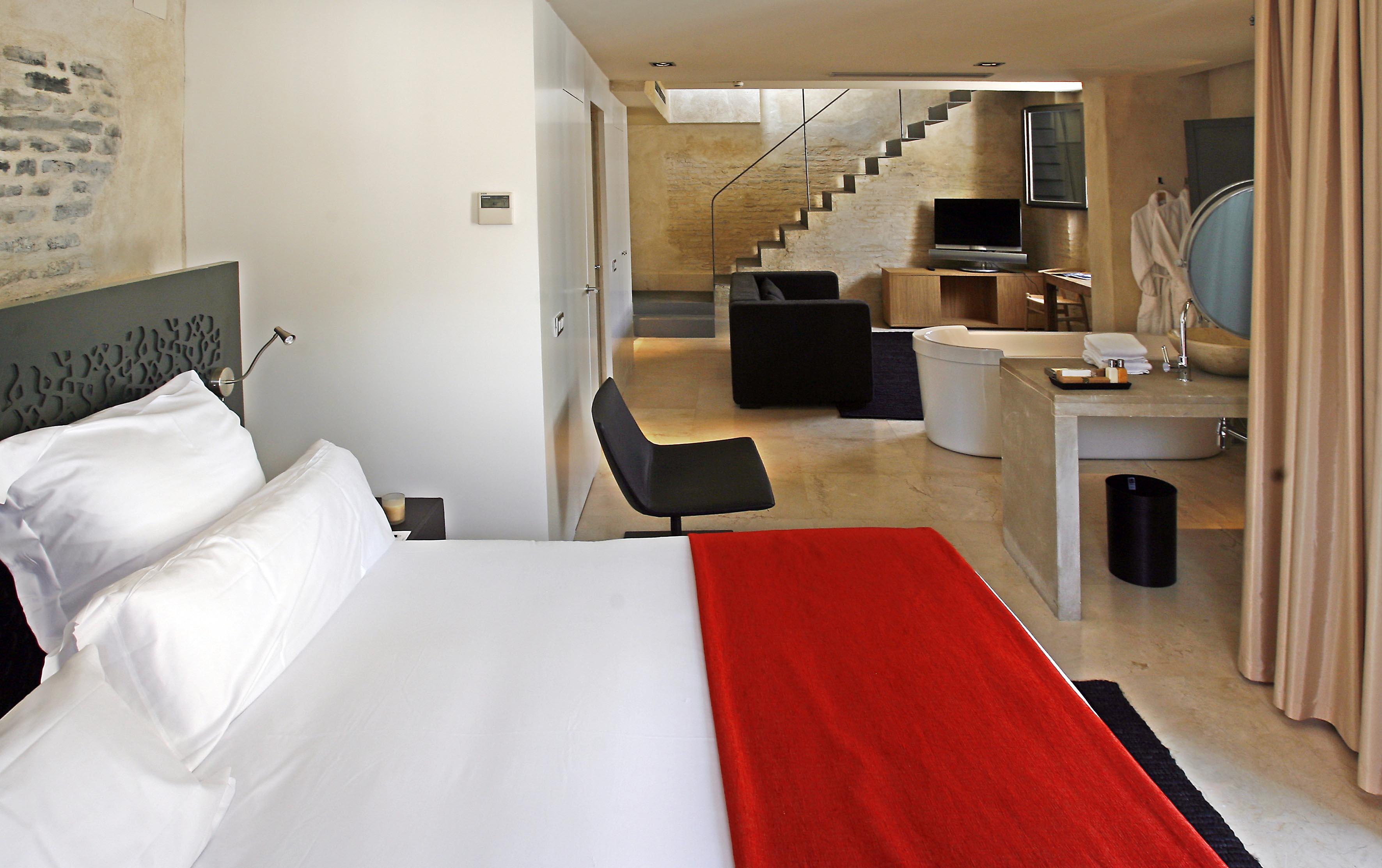 Eme Catedral Mercer Hotel Seville Ngoại thất bức ảnh A room at the Mandarin Oriental, Barcelona