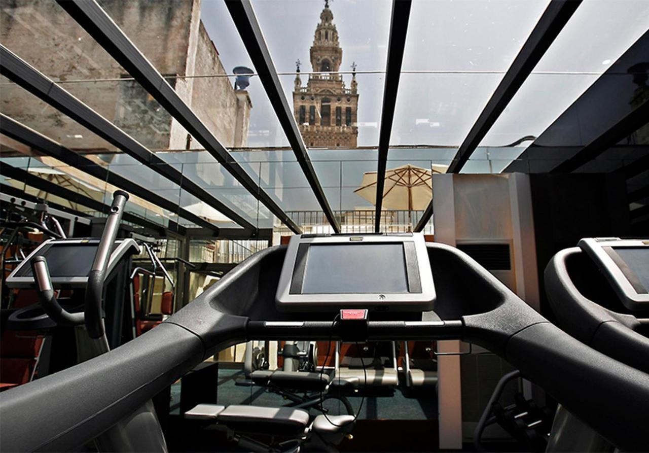 Eme Catedral Mercer Hotel Seville Ngoại thất bức ảnh The gym at the hotel